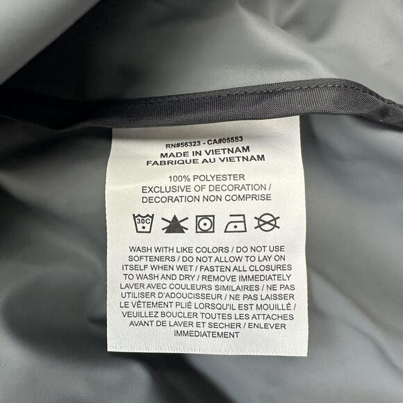 Nike Storm-FIT Jacket Mens XL Tall Black Hooded Oversized Fit Full Zip Utility - Picture 10 of 13